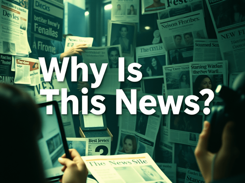 “Why Is This News?!”—In 2025, Let’s Say Goodbye and Good Riddance to Irrelevant News&nbsp;Articles