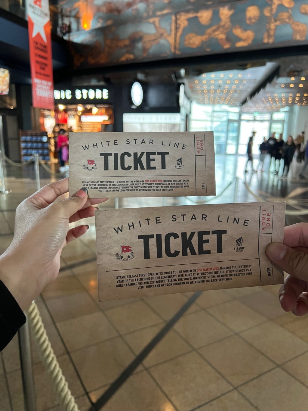 We Hopped Aboard the Titanic at&nbsp;Belfast!